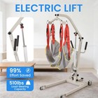 Electric Patient Lift Medical Transfer 510lbs Mobility Transfer Chair For Paraly