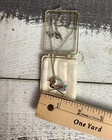 Vintage Zuni Sterling Silver Turquoise Multi Stone Inlay Roadrunner Pin Pendant 