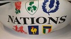 Vtg Kooga  Six Nations Rugby Ball Match training England Wales France New  read 
