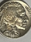 1918 P Buffalo Indian Head Nickel Philadelphia Mint Better Date Free Shipping