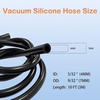 Vacuum Hose Automotive  5 32  4mm  Id High Temperature Silicone Vacuum Tubing