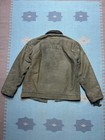 Vintage 40s Ww2 Us Navy N-1 Deck Jacket Distressed As Is Stenciled Usn 38