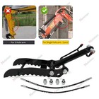 One Hole Mini Excavator Attachments Hydraulic Thumb Clip For 1-2ton Small Digger