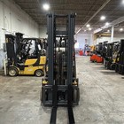 2021 Cat 2c6500 6500lbs Used Forklift Triple Mast Sideshift Lp Gas 10198 Hours