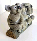  australia  Koalas Resin Figurine Set - Hear No Evil  See No Evil  Speak No Evil