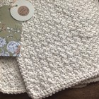 3 handmade Crochet 100  Cotton Dishcloths Or Washcloths 8 5x8 5 In  swan new
