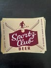 Vintage Lot Of 50 Sportz Club Beer Bottle Labels - Marathon  Wi