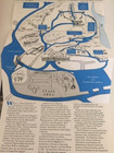Vintage Plimoth Plantation Massachusetts Travel Brochure Pamphlet Map Plymouth 