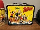1964 King-seeley Popeye Metal Lunchbox With Thermos