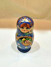 Vintage Set Of 2 Russian Matryoshka Nesting Dolls Collectible