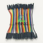 40p 10cm Dupont Male To Male Jumper Wire Ribbon Cable For Breadboard Arduino  rs