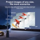 Projector 4k Wifi 1080p Fhd Bluetooth Hdmi Android Tv Os Portable Home Theater