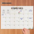 2025 Floral Medium Desk Pad Monthly Blotter Calendar