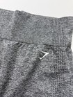 Gymshark Shorts Womens Large Gray High Waist Biker 4in Inseam Compression Gym