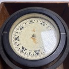 Vintage E s  Ritchie Inc  Compass Pembroke Mass  In Wooden Box No Lid