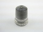Antique Sterling Silver Thimble Priscilla Size 5 Weighs 3 1g 17 46mm Height