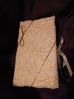 Wedding Keepsake Box Decorated With Lace And Ties Shut With A        