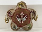 Antique Iroquois  haudenosaunee  Beaded Star-shaped Pincushion