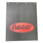 Mud Flaps Ribbed Anti Spray 24  X 30  Poly Rubber Stiff 1 4  Pair Peterbilt 
