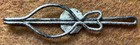 1936 Great Lakes Exposition  Cleveland Centennial   Tie Clip   Silver Metal