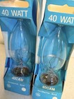 Lot Of 2 Vintage Ge Flair Candle Light Bulb Lamp 40 Watt New In Packaging