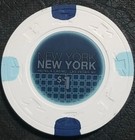  1 New York New York Hotel   Casino Las Vegas Chip   excellent Condition  