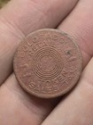 1942 Colorado 2 Mills Sales Tax Token Retail Fiber Coin Vintage