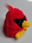 Nwt Vtg 1994 Swibco Puffkins Casey The Cardinal Red Bird 5  Plush Stuffed Animal