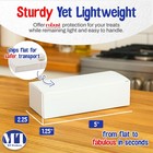 Mt Products White Small Candy Boxes 5  X 2 25  X 1 25  Treat Boxes - Pack Of 20