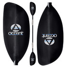Accent Rage Carbon Whitewater Kayak Paddle With Advantage Grips