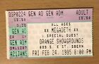 1995 Megadeth Youthanasia Tour San Bernardino Concert Ticket Stub Corrosion Conf