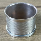 Antique Gorham Mfg   Sterling Silver Napkin Ring Ornate Monogram