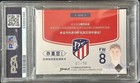 2021-22 Daka Atletico De Madrid Antoine Griezman Jersey Autograph  d  10 Psa 9