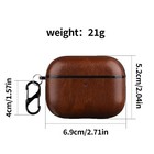 Case Cover For Airpods Pro 3  2025  Leather Protective Shockproof With Keychain
