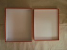 Hermes Box Medium Empty Orange Rectangle 13 X 10 X 3 25 In  906