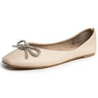Alpine Swiss Myla Women s Ballet Flats  Bow On Flats  Rhinestone