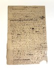 1784 John Hancock Executive Draft Letter Gov Parr Halifax Scots Society Stolen