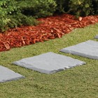 Plastic Garden Stepping Stones  Made Of Durable Weatherproof Plastic  Set Of 4 -