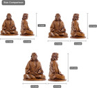 Jesus Figurine wooden Statue Of Jesus Meditating