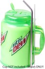 2 Jumbo 14  Stainless Steel Straws 100 Oz Huge Super X 9mm  Silver 