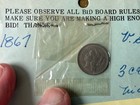 Rare   Historic 1867 Three Cent Nickel In Truly Great Condition a Must Have Item