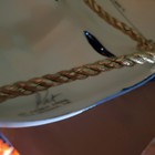 Vtg Handmade Artist Signed New Orleans Mardi Gras Mask Ceramic Wall Art Face