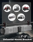 Upgraded 32-inch Utv Sound Bar Midnight S80 Rgb Lights For Polaris Rzr Can-am