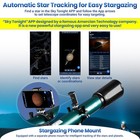 Telescope  80mm Aperture 700mm Astronomy Telescopes For Adults Beginners  Hig   