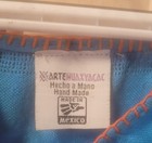 Arte Huaxyacac Blue Embroidered Amuzgo Huipil Cotton Tunic Bohochic Elevated Bas