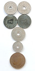 Lot Of 7 Mixed Sales Tax Tokens