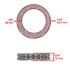Clutch Hub One Way Bearing For Yamaha Grizzly 700 Yfm700 2007 2008-2026