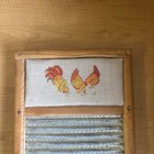 Columbus Washboard Co  Dubl Handi Wood Wash Board Rectangular For Clothes     