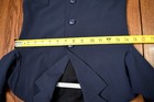 Grand Prix Tech Show Coat Jacket  Navy Kids Girls 12 R  440