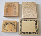 Mixed Lot 70  Wood Mounted Rubber Stamps Mixed Themes